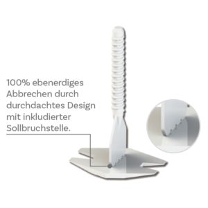 EasyLevelX® Nivelliersystem Gewindelasche