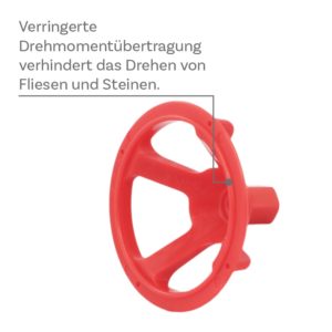 EasyLevelX® Nivelliersystem Zughaube Drehmomentübertragung