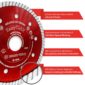 Vorteile der Hochleistungs Diamanttrennscheibe Milano-D7 von ESMER TOOLS®